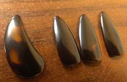 Professional Guzheng Picks (Celluloid) - Both Hands Thickness 2.5mm