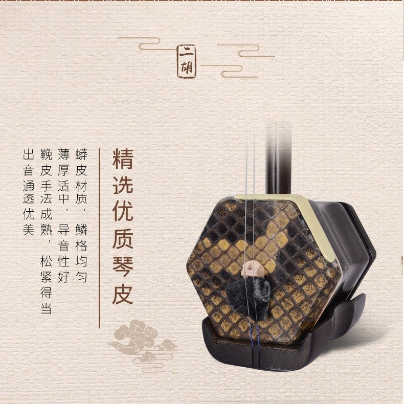 Dunhuang Collection Grade Thailand Aged Rosewood Erhu