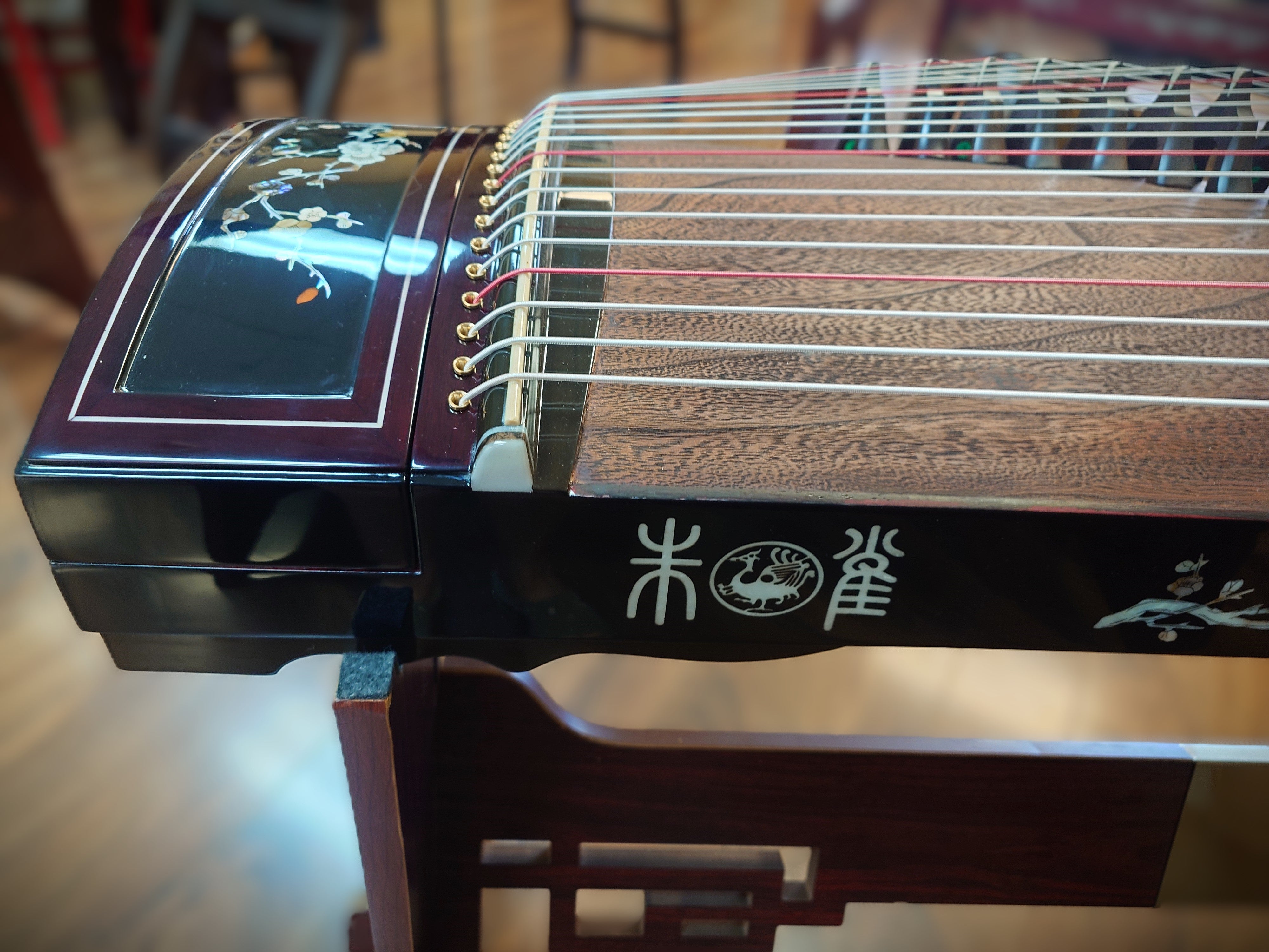 Scarlet Bird Zhuque #790 Guzheng – Sound of Asia Musical Instruments