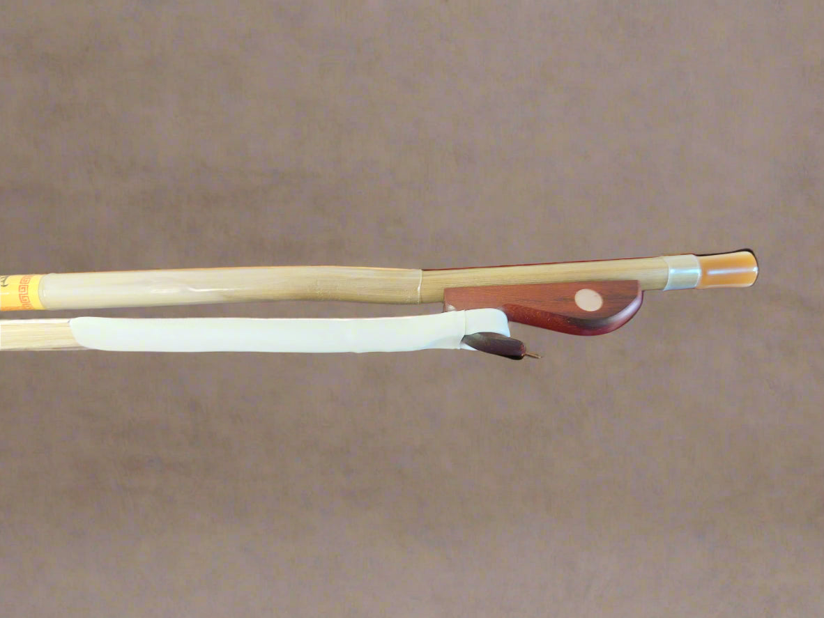 Rosewood and White Bamboo Erhu Bow