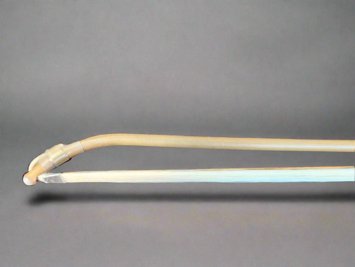 Rosewood and White Bamboo Erhu Bow