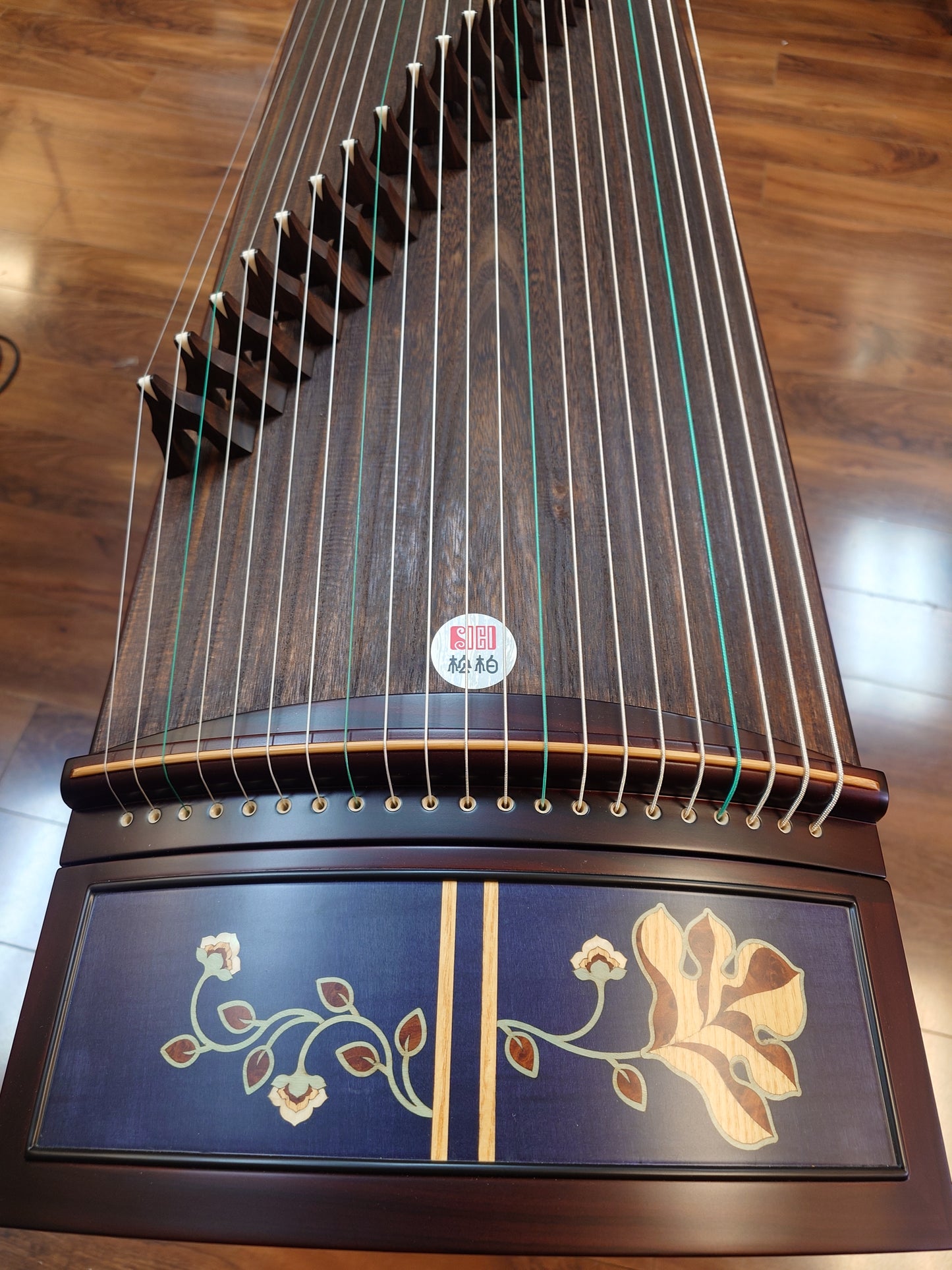 Songbo Blackwood Guzheng “Serene Ripples" 松柏黑檀木演奏筝"幽澜"