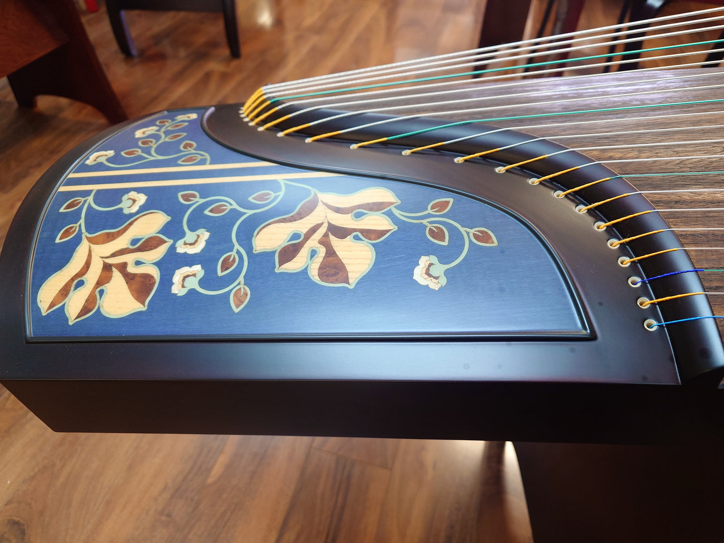 Songbo Blackwood Guzheng “Serene Ripples" 松柏黑檀木演奏筝"幽澜"