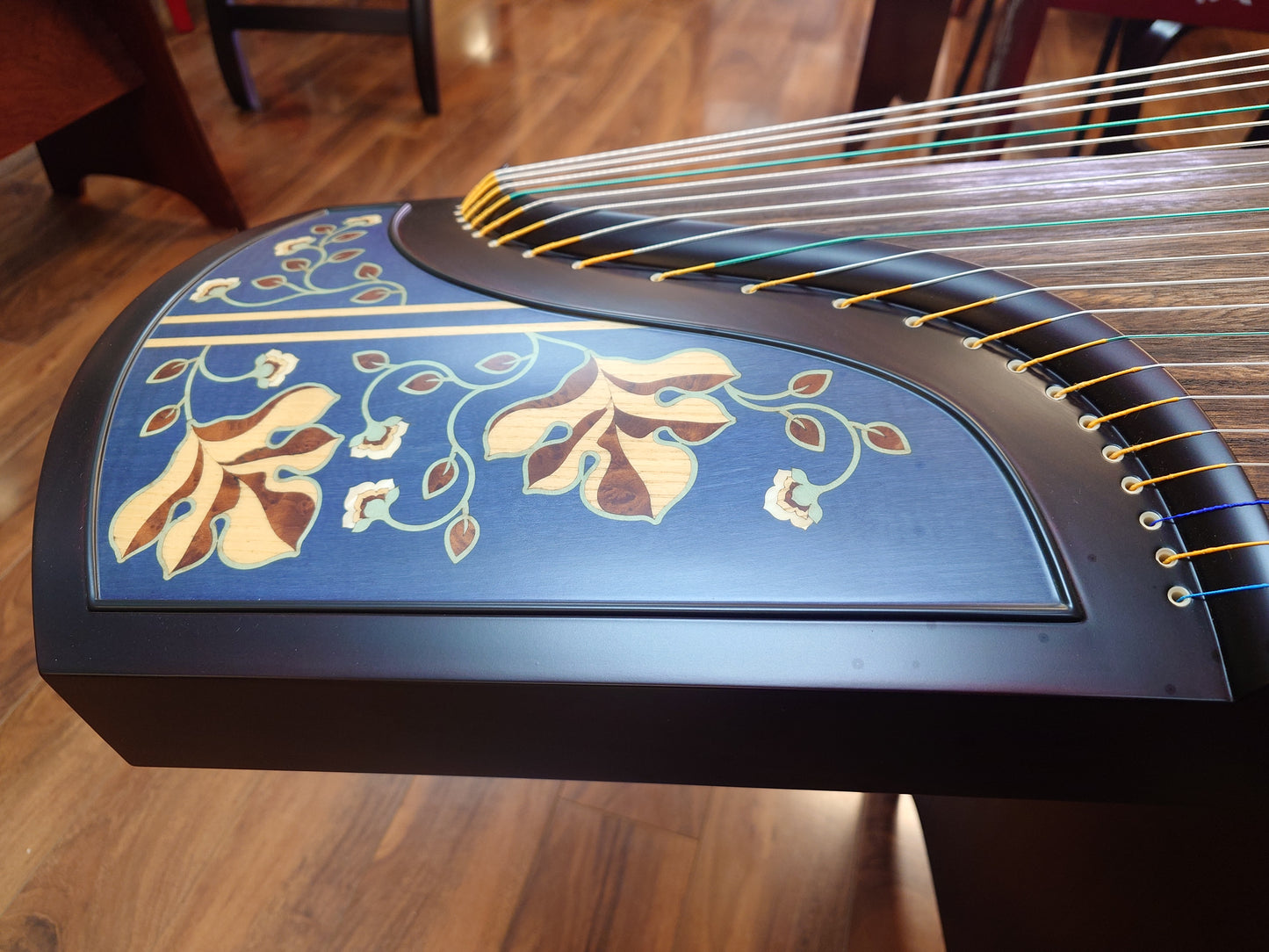 Songbo Blackwood Guzheng “Serene Ripples" 松柏黑檀木演奏筝"幽澜"