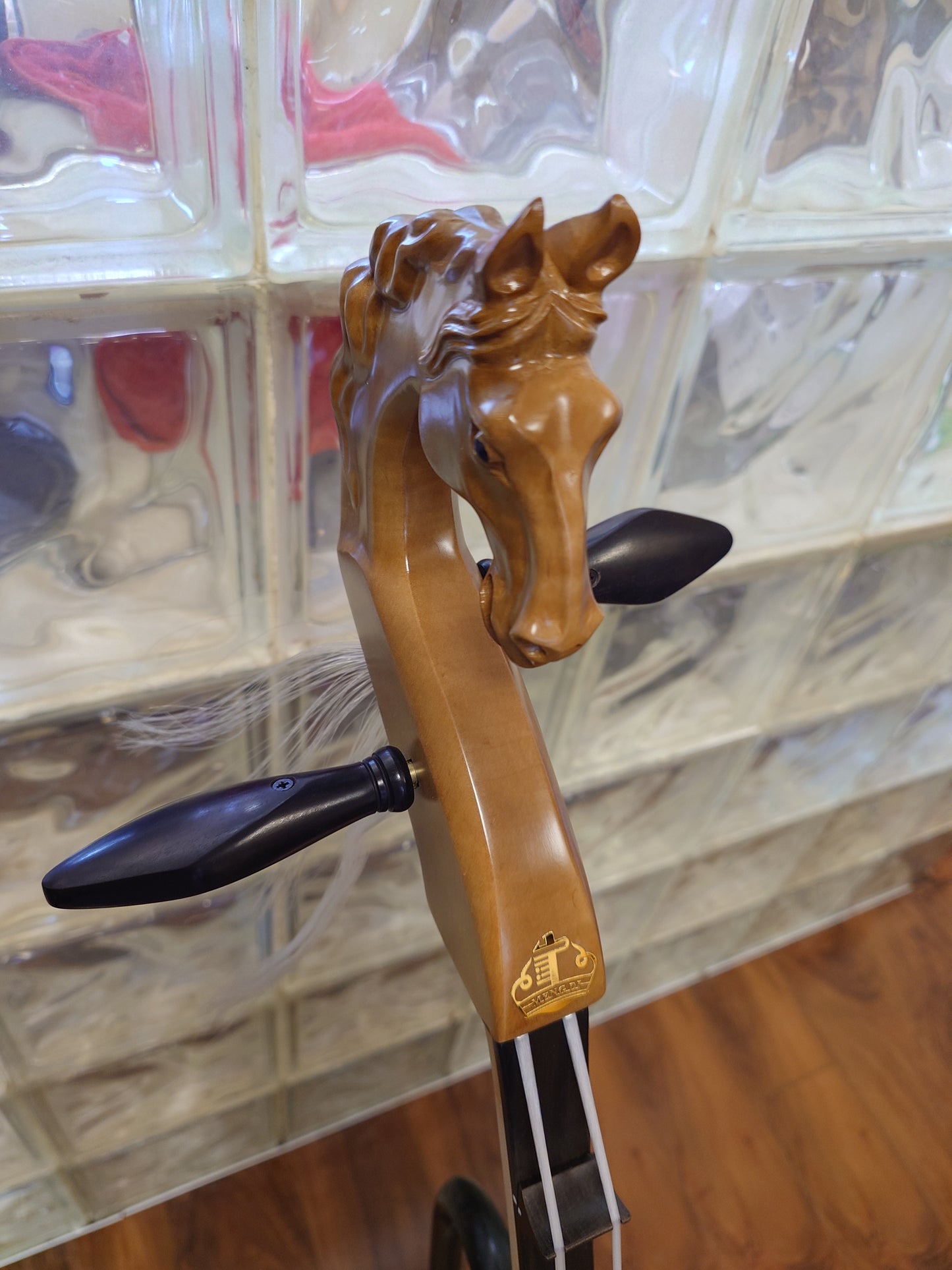 Morin Khuur – Professional Flat-Body Mongolian Horsehead Fiddle 马头琴