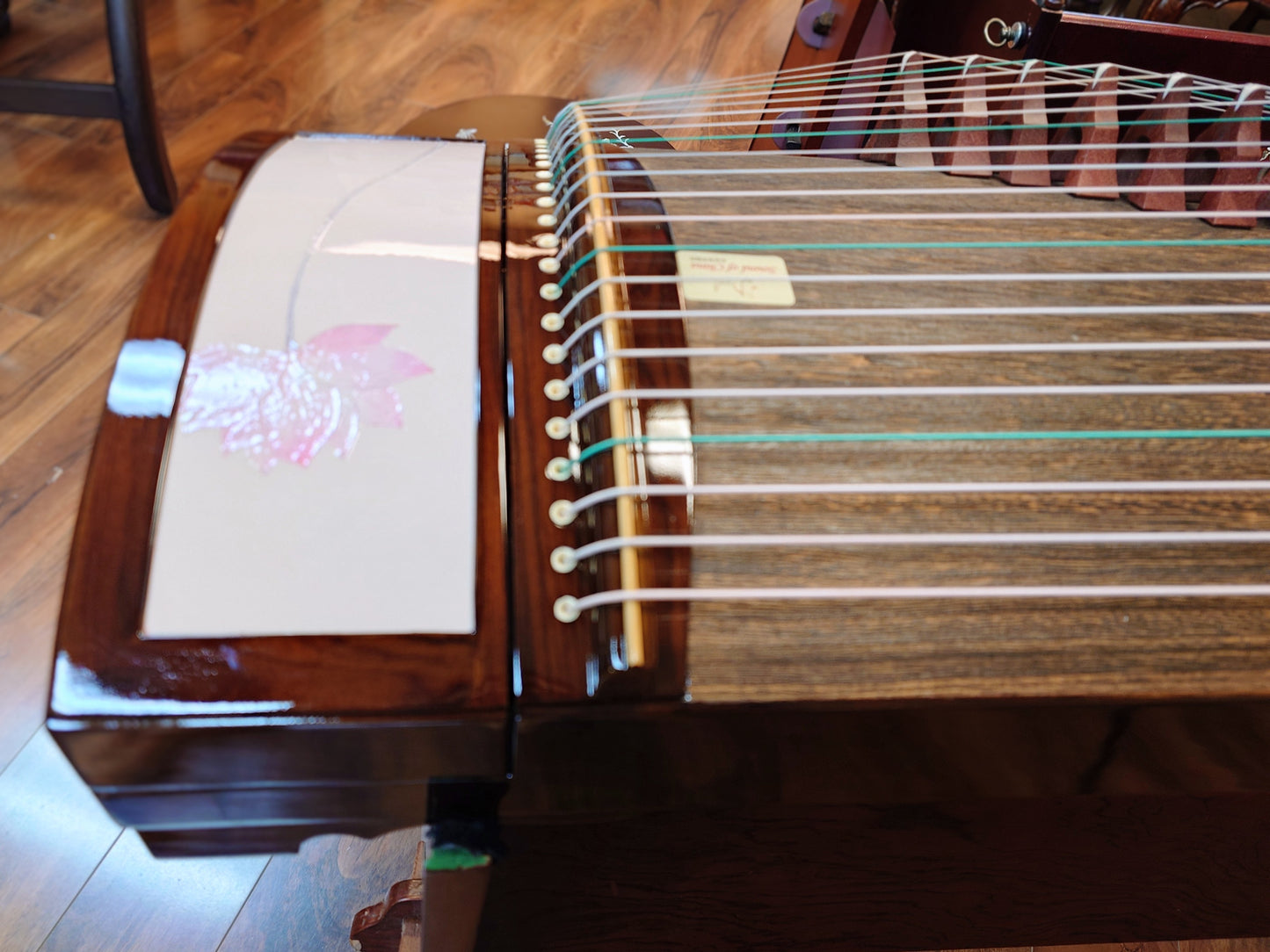 Sound of China Padauk Guzheng "Lotus & Dragonfly"