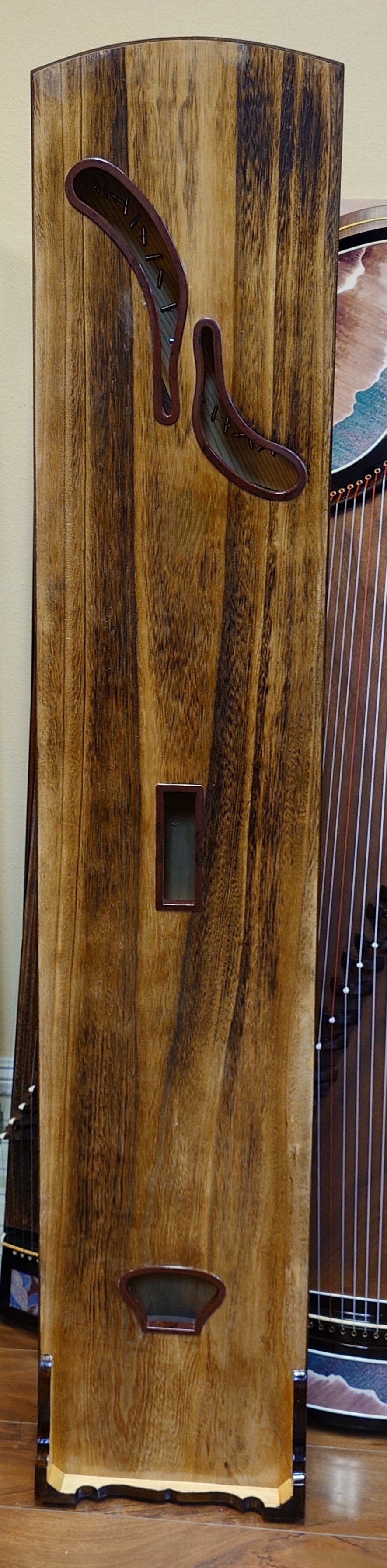 Sound of China Padauk Guzheng "Lotus & Dragonfly"