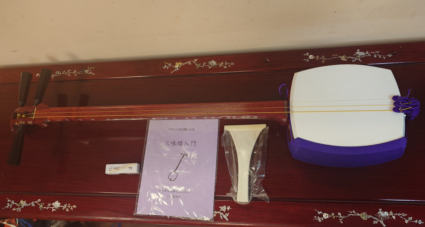 Tsugaru Shamisen Beginner Set by Nichiwa