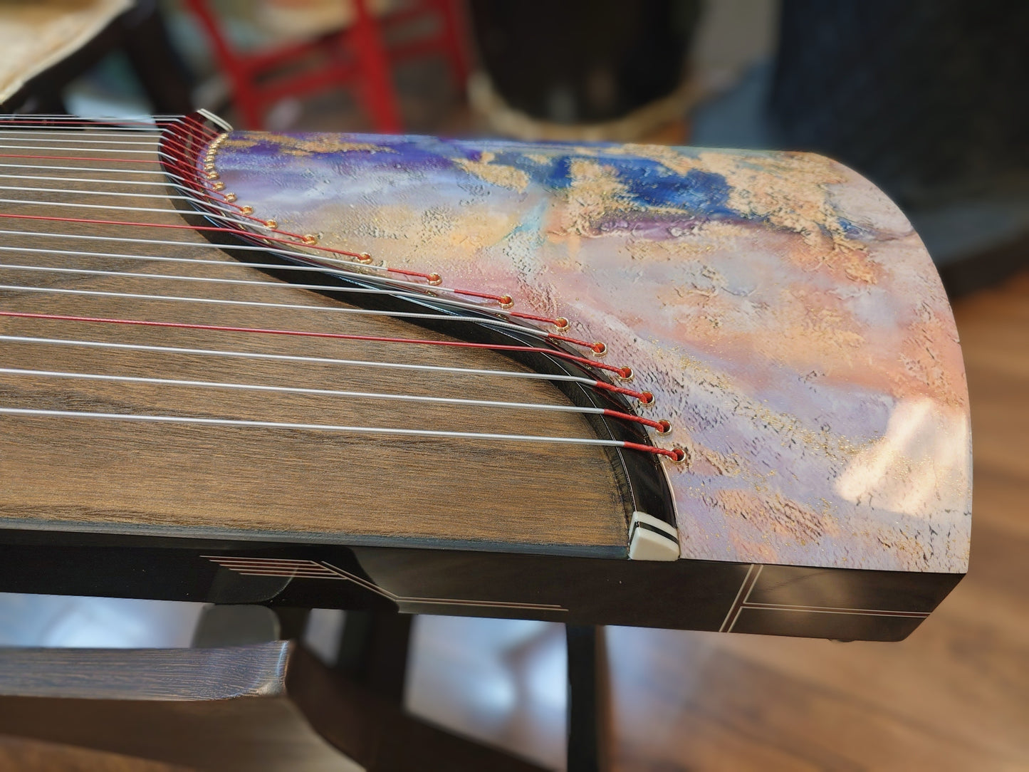 Scarlet Bird Zhuque "Shangyun" Guzheng