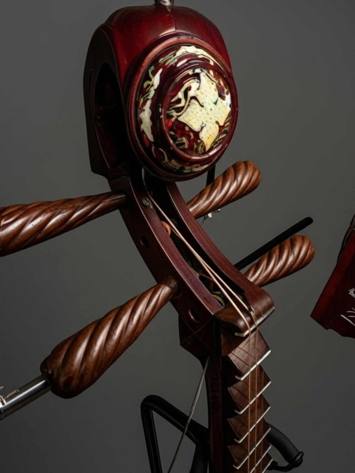 Dunhuang NAMM Show Collection Pipa Burmese Rosewood with Aged Rosewood Pegs