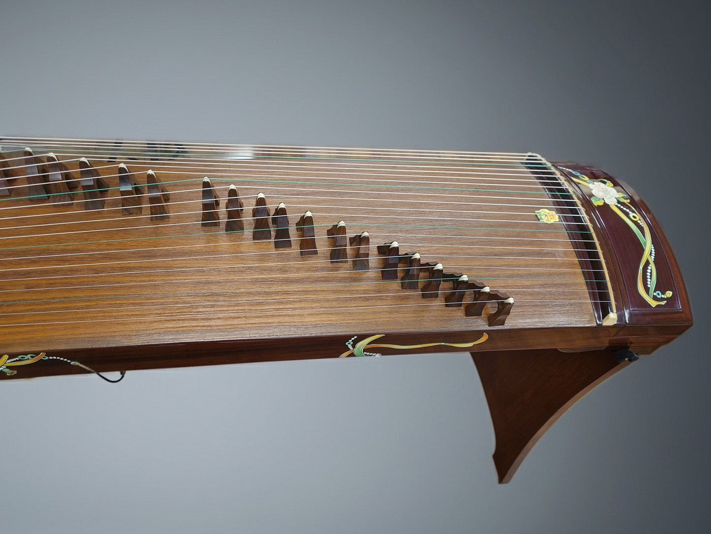 Dunhuang Indian Rosewood  Guzheng "Silk Road Wind Whisper" - NAMM Show Limited Edition 24698PS 敦煌牌限量特选阔叶黄檀演奏筝"丝路听风"