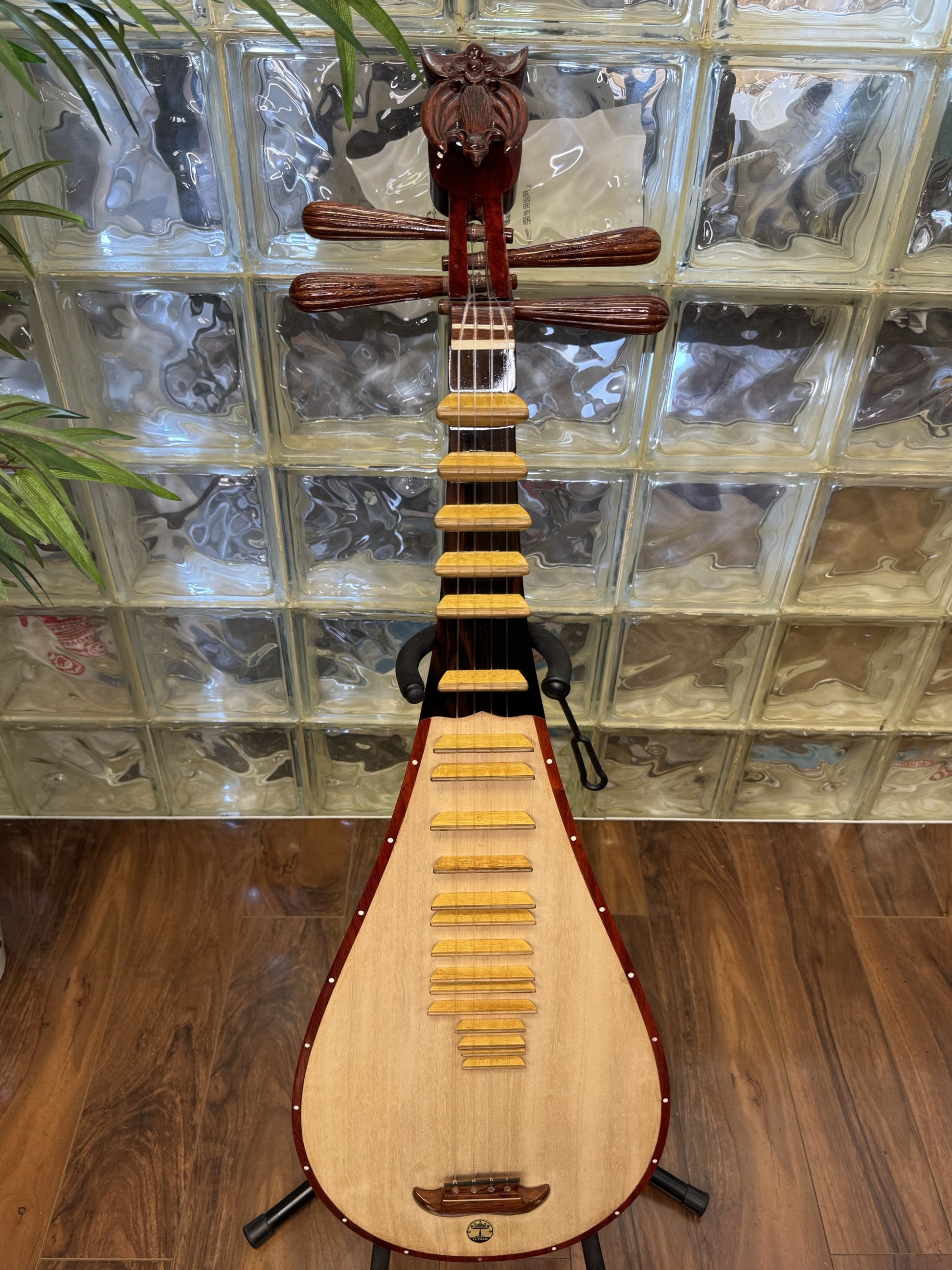 Dan Ty Ba with Inlay Vietanmese Lute Musical Instrument - Traditional ...