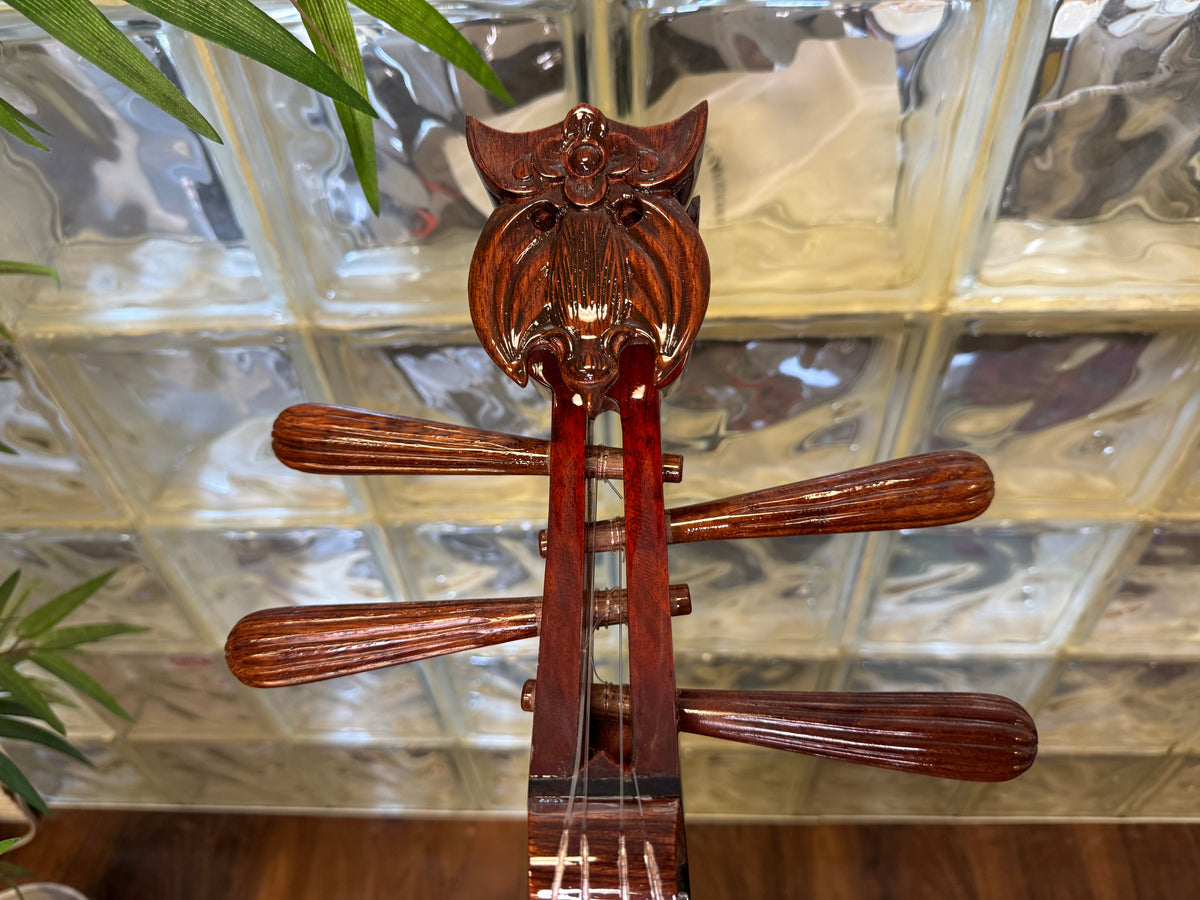 Dan Instrument Dan Ty Ba with Inlay Vietanmese Lute Musical Instrument - Traditional ...
