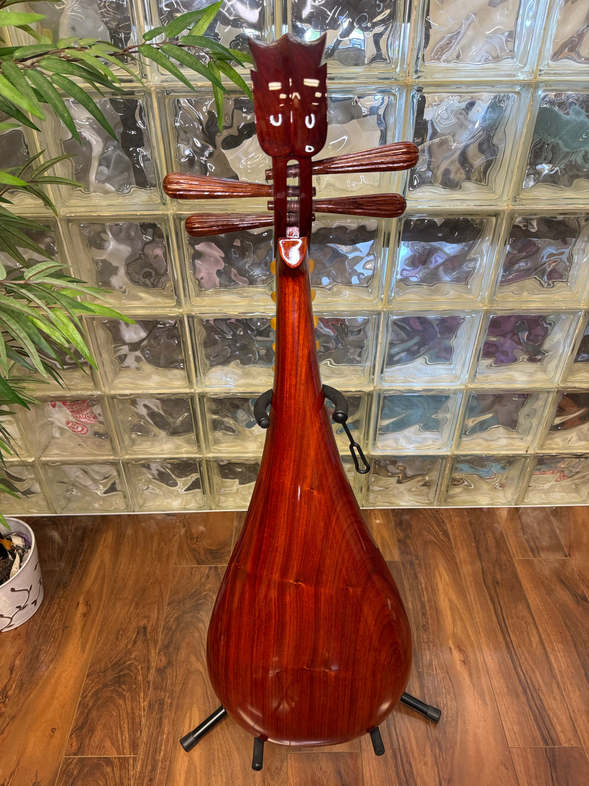 Dan Instrument Dan Ty Ba with Inlay Vietanmese Lute Musical Instrument - Traditional ...